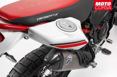 Ducati Performance Auxiliary Fuel Tank for Ducati Desert-X | Black
