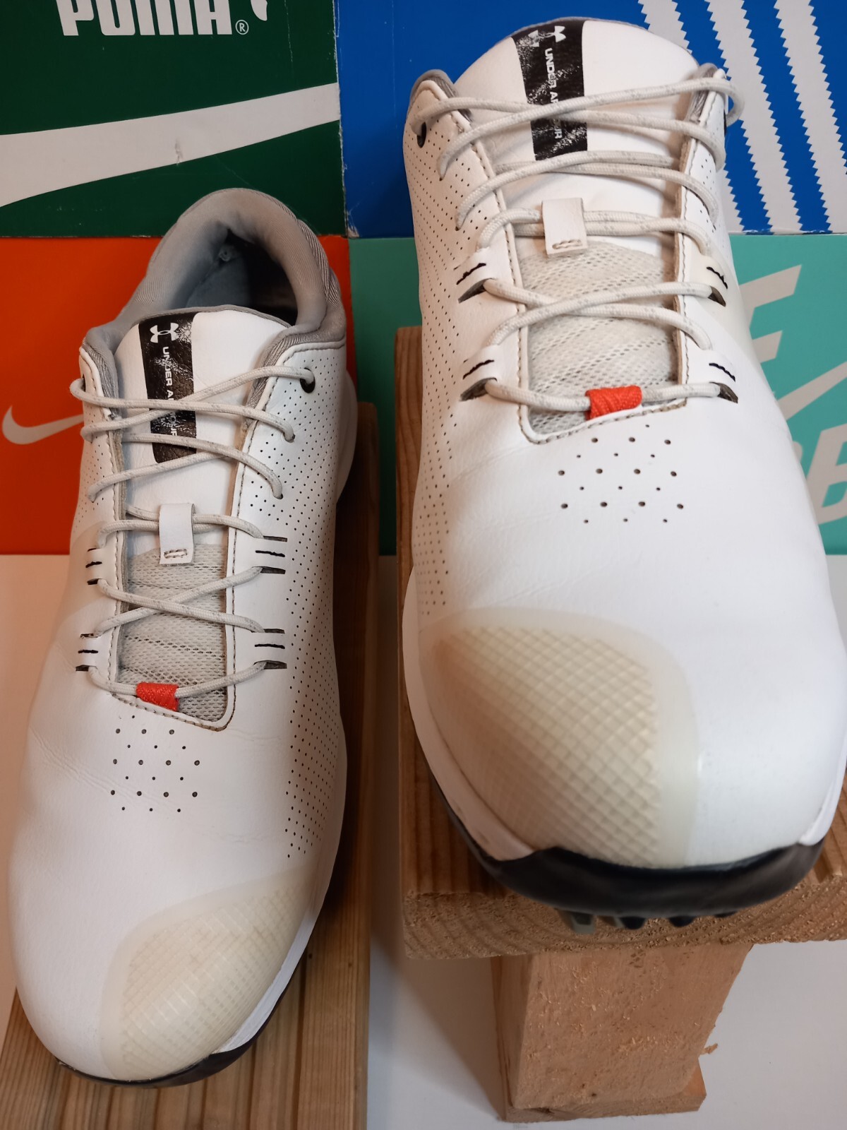 Under Armour HOVR Matchplay White Golf Shoes Size 12 UK eBay