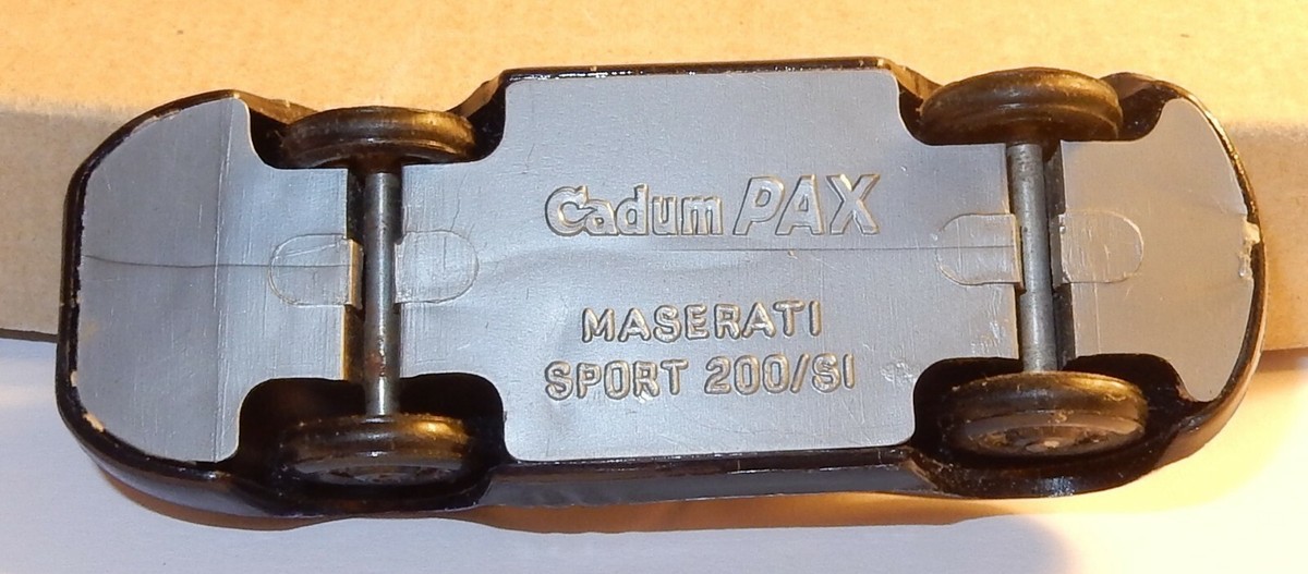 Lot De 5 Miniatures CADUM PAX - Maserati, Porsche, Mercedes, échelle 1/87