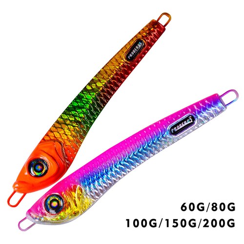 HKAA Metal Sea Fishing Lures Sprat Jig Spinners For Trout Bass Mackerel Pollack - Picture 2 of 12