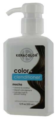 Keracolor Clenditioner Adult's Mocha Hair Color Liquid - 6800316 (355ml)