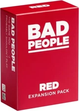 BAD PEOPLE - RED Expansion Pack (100 NEW Question Cards) - NSFW Party Game