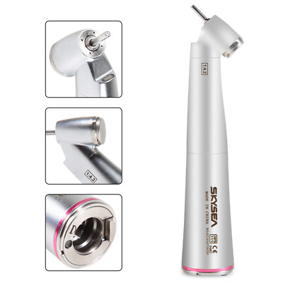 1:4.2 increasing LED 45 degree surgical contra angle dental handpiece red ring
