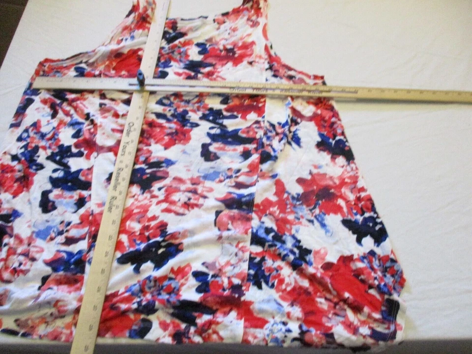 Womens kenar white floral tank top sz 1x - Изображение 4 из 4