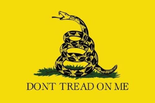 GADSDEN FLAG ~ DON'T TREAD ON ME ~ 24x36 POSTER ~ NEW/ROLLED! - 第 1/1 張圖片