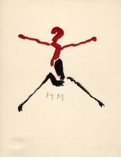 Fotolitografia Marino Marini Lettera X - Bolaffiarte FIRMATA NUMERATA Bolaffi