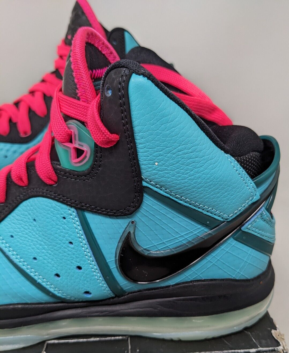 Nike Lebron 8 South Beach 2021 Sz 7.5 Men's Sz 9 Women's Pre Heat