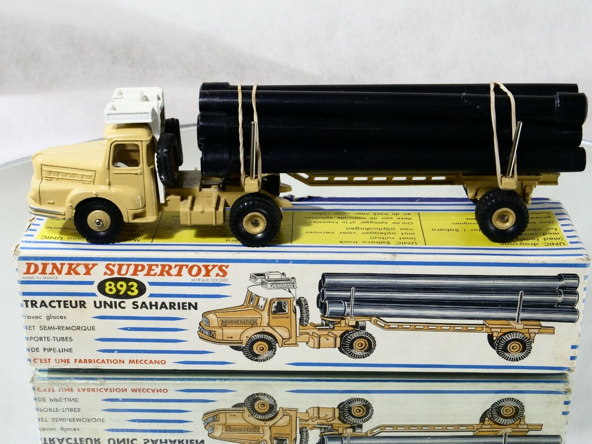 【Dinky Supertoys】 893 トラクター ベージュボックス付 Dinky Supertoys】 893 トラクター ベージュボックス付