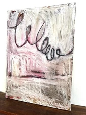 Fine art original OOAK Oil painting Abstract expressionist modern contemporary