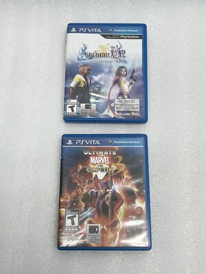 Ultimate Marvel vs Capcom 3 & Final Fantasy.X/X2 HD Remaster PS Vita