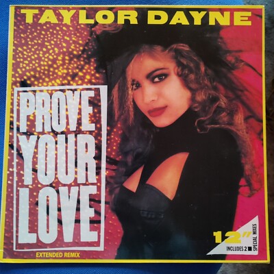 Taylor Dayne   Prove Your Love (Extended Remix) Vinyl