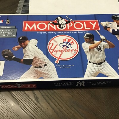 MONOPOLY モノポリー ニューヨークヤンキース版(2006) Vintage New York Yankees Monopoly Board Game 2006 Collector's