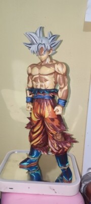 GOKU - ULTRA INSTINTO - DRAGON BALL SUPER ACTIONFIGUR 30 CM ANIME MANGA SAMMLUNG