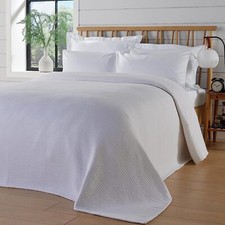 Hotel Collection Quilted Bedspread Luxury Bedding Bed Throw Bedroom Decor 240x26