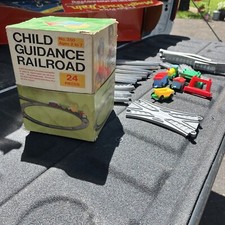VINTAGE CHILD GUIDANCE RAILROAD No. 350 BOXED