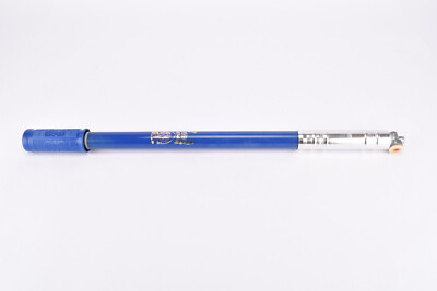 NOS Blue Silca Impero bike pump in 465-500mm with Silca valve from the 1950-60s