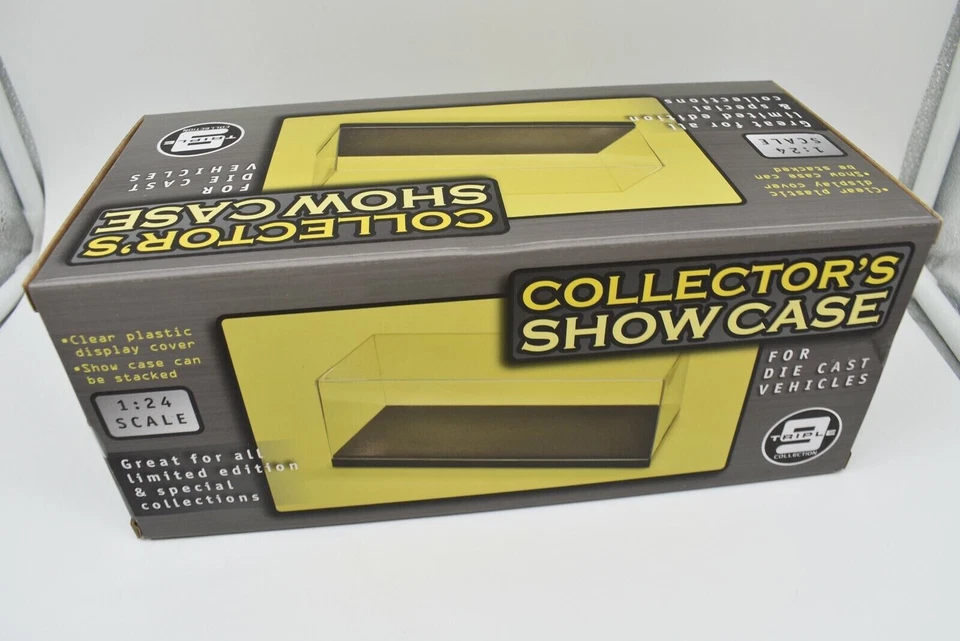 VETRINA VETRINETTA MODELLISMO TECA BOX PER MODELLINI AUTO SCALA 1/24 TRIPLE9 --- - Immagine 2 di 4