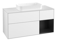Villeroy & Boch Finion Waschbeckenunterschrank FüR Becken Mittig Regal Rechts...