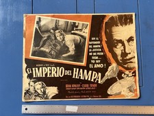 Vintage Original Mexican Lobby Card El Imperio del Hampa 1952 Brian Donlevy Rare