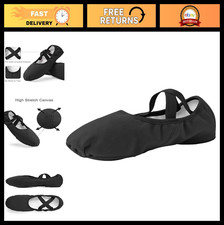 Women  s Stretch Canvas Ballet Shoes - Split Sole Dance  Yoga Footwear