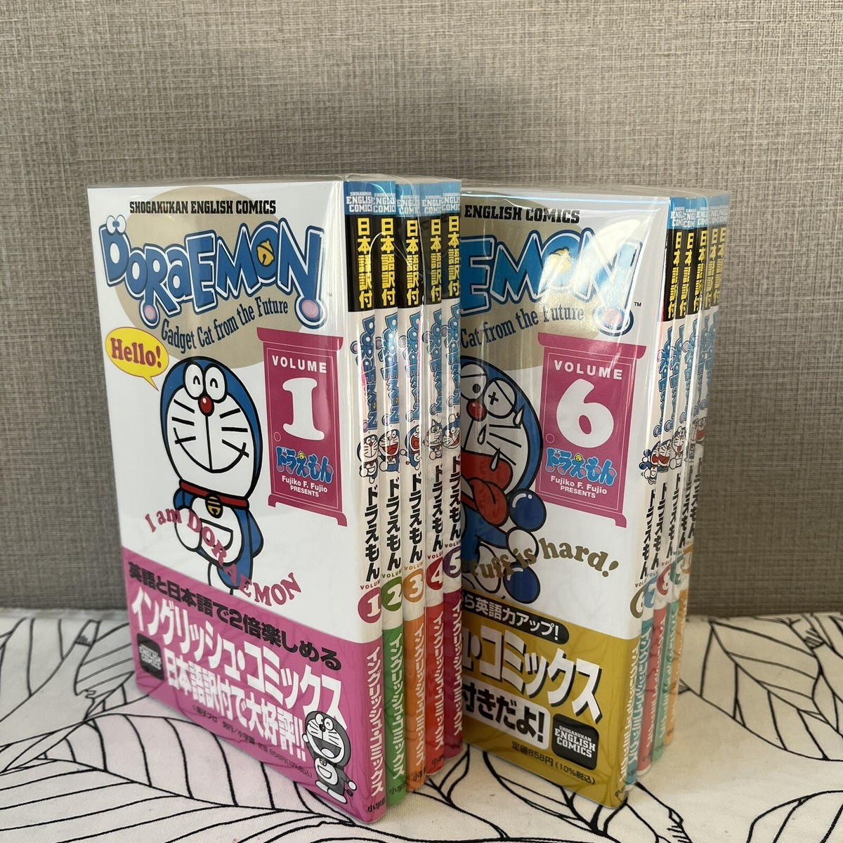 Lote de cómics Doraemon versión de traducción al inglés Vol.1-10 conjunto de libros manga NUEVO