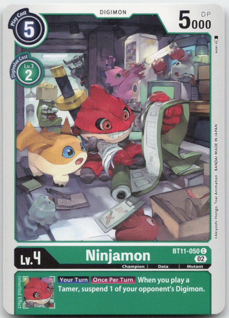 Digimon : Ninjamon Dimensional Phase BT11-050 C : C