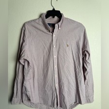 Polo Ralph Lauren Men Size XL Classic Fit Long Sleeve Button Down Shirt Pony