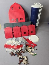 Vtg Ertl Farm Country Barn And Blue Silo Not ...