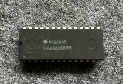 MC6840P Programmable Timer Module (PTM)