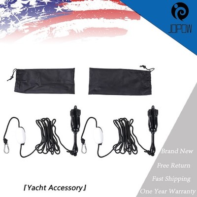 5.5Lb New Black Marine Kayak Folding Anchor Kit 2 Pack For PWC Canoe Jet Ski