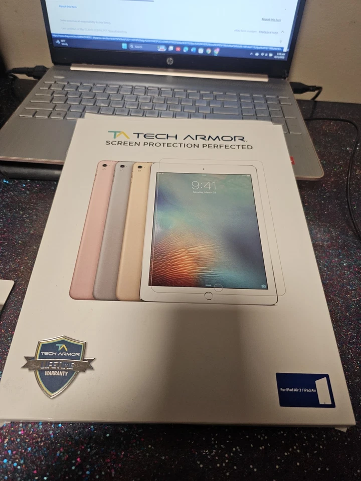 Tech Armor -Screen Protection for Apple iPad Air 2/ iPad Air (2/pk) + I Phone6 - Image 3 of 4