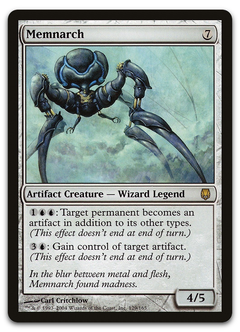Memnarch #129 (NM) Darksteel DST Magic MTG