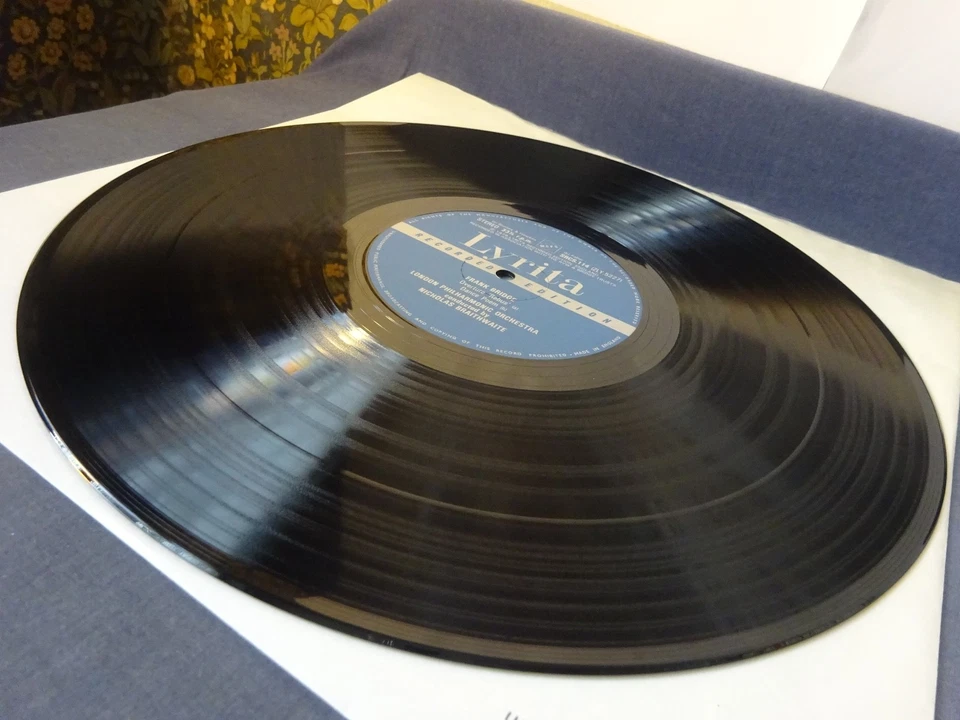 BRIDGE - REBUS, DANCE POEM / RHAPSODY LP, LPO, Braithwaite, LYRITA SRCS 114 - Image 4 of 4