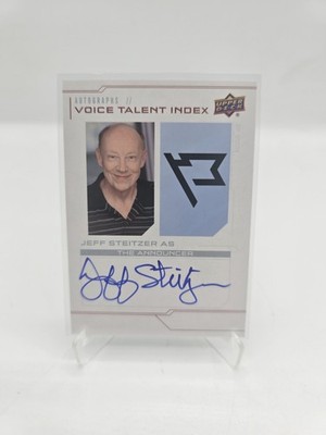 2024 Halo Legacy Collection Voice Talent Index Jeff Steitzer #VT-JS Auto