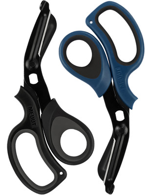 MEUUT 2 Pack Trauma Shears Bandage Scissors - Medical Supplies with 8 inch He...