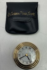 Linden Gold and White Pocket Watch w/Case