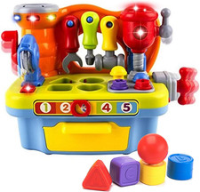 Musical Learning Tool Workbench Toys for 1 Year Old Boy, One Year Old Boy Gifts,