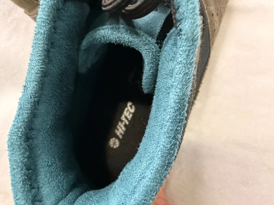 Botas de senderismo Hi-Tec Sierra Lite para mujer gris gamuza con cordones modelo 23170 - talla 7 Foto 4 de 4