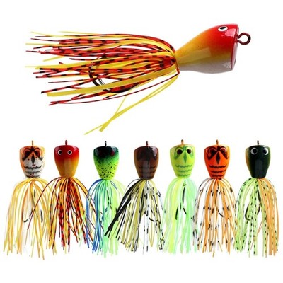 1Pc Glowing Octopuses Squid Skirt Trolling Swimbait for Freshwater Saltwater