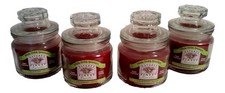 Scented Candles Bulk 4-Pack Jar Holiday Red Strawberry Fields 176