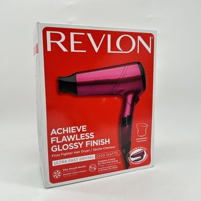 Revlon RVDR5229 Perfect Heat Frizz Fighter Haartrockner, 2200W und Klappgriff