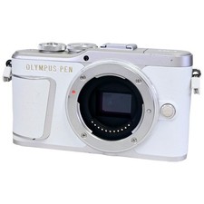 Olympus PEN E-PL9 16.1MP Mirrorless Camera Body White Operation Confirmed