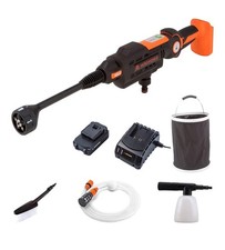 Image of Aquajet Cordless Pressure Cleaner with 2.5Ah - Yard Force 22Bar 20V RRP: £130