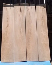 4 Pcs Each 12"X63" THIN Bookmatched Sinker Cypress Table Backsplash Craft Wood