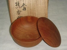 Tea utensils, Sogo bowl, Natsume, Seitoku-style Hanamido iemoto, Okamoto Koun