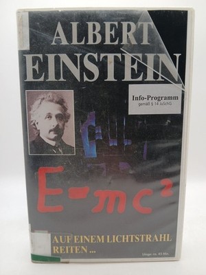 Albert Einstein 1: Auf einem Lichtstrahl reiten... [VHS] Einstein, Albert und Al