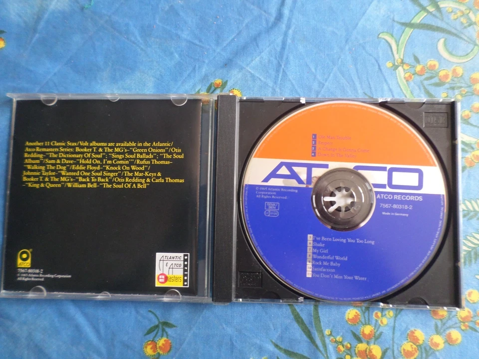 CD audio Otis Redding "Otis blues", Atco records 1965, TBE - Photo 3/3