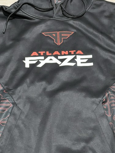 FAZE CLAN Gaming Rojo Camuflaje Negro Sudadera Pullover Sudadera con Capucha Para Hombre Talla Mediana - Imagen 5 de 12