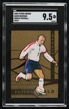 2005 Futera World Football Unique Gold /820 David Beckham #G1 SGC 9.5 Mint+ 0cp0