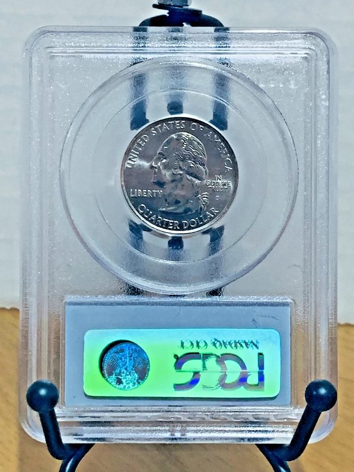 2005-D Washington Quarter Oregon PCGS MS67 Mint State 67 #10431372 - Image 2 of 2